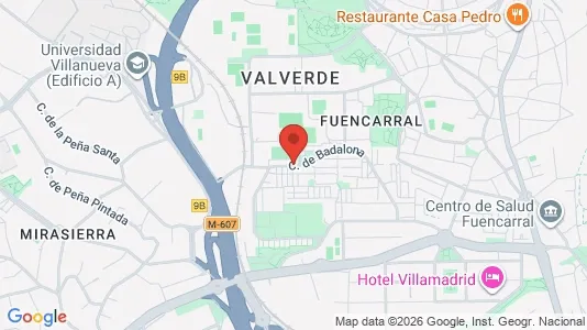 Büros zur Miete i Madrid Moncloa-Aravaca – Foto von Google Street View