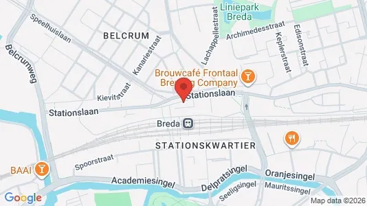 Büros zur Miete i Breda – Foto von Google Street View