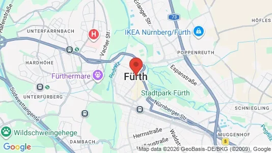 Lokaler til leje i Fürth - Foto fra Google Street View
