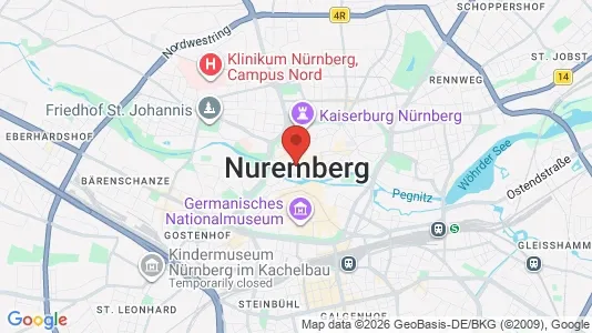 Erhvervsgrunde til leje i Nuremberg - Foto fra Google Street View