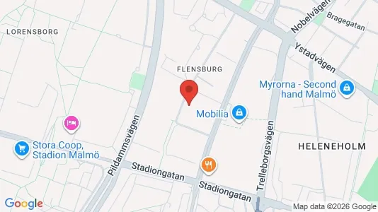 Kontorlokaler til leje i Malmø Centrum - Foto fra Google Street View