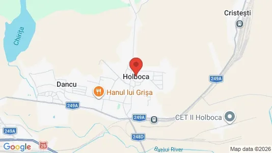 Industrilokaler för uthyrning i Holboca – Foto från Google Street View