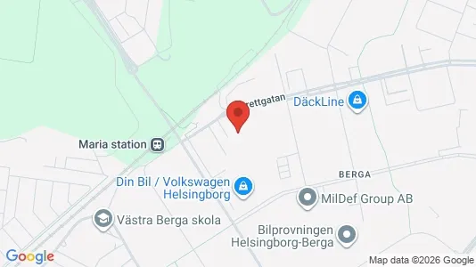Büros zur Miete i Helsingborg – Foto von Google Street View