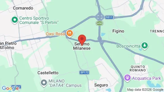 Büros zur Miete i Settimo Milanese – Foto von Google Street View