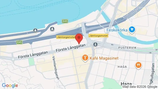 Kontorer til leie i Göteborg Sentrum - kort over placeringen