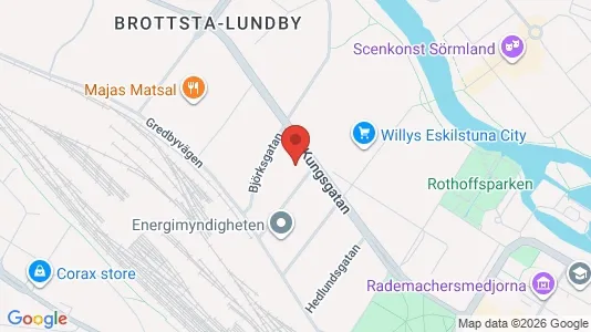 Lagerlokaler til leje i Eskilstuna - Foto fra Google Street View