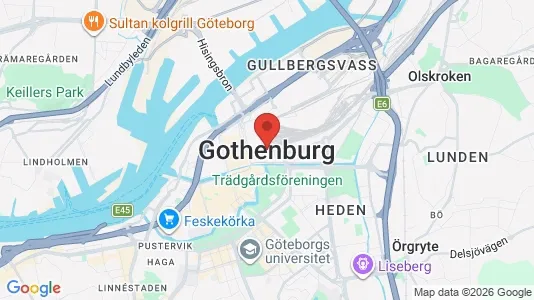 Kontorlokaler til leje i Gøteborg Centrum - Foto fra Google Street View