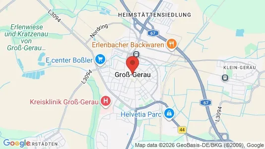 Büros zur Miete i Groß-Gerau – Foto von Google Street View