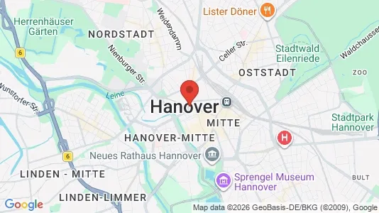 Kantorruimte te huur i Hannover - Foto uit Google Street View