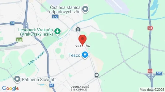 Büros zur Miete i Bratislava Vrakuňa – Foto von Google Street View