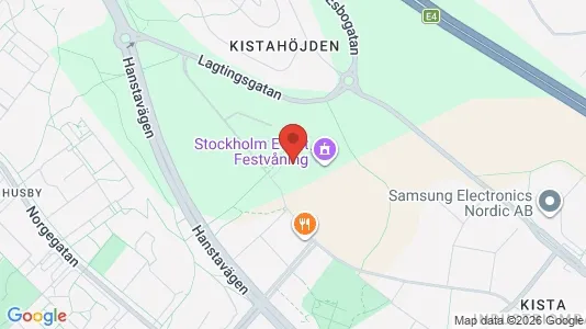 Kontorslokaler för uthyrning i Västerort - kort over placeringen
