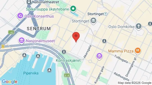 Varastot Vuokrattavana i Oslo Sentrum - Kuva Google Street Viewstä