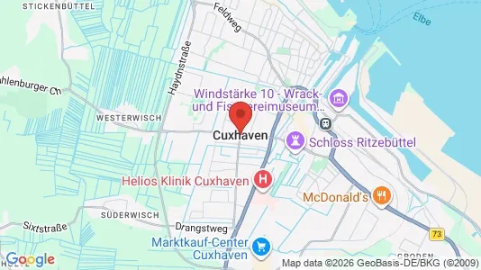 Lokaler til leje i Cuxhaven - Foto fra Google Street View