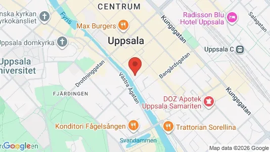 Büros zur Miete i Uppsala – Foto von Google Street View