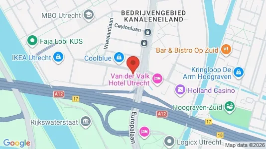 Büros zur Miete i Utrecht Zuid-West - kort over placeringen