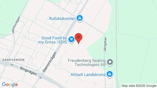 Lager til leie i Landskrona – Bilde fra Google Street View