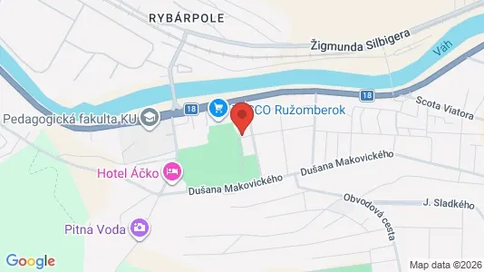 Lokaler til leie i Ružomberok – Bilde fra Google Street View