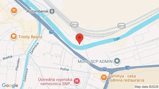 Lokaler til leie i Ružomberok – Bilde fra Google Street View