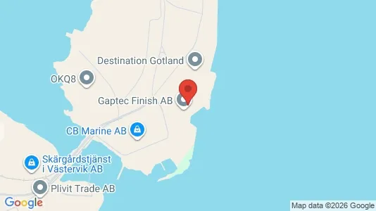 Lagerlokaler til leje i Västervik - Foto fra Google Street View