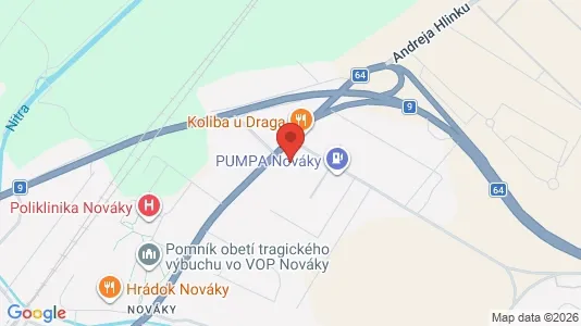 Lokaler til leje i Prievidza - Foto fra Google Street View