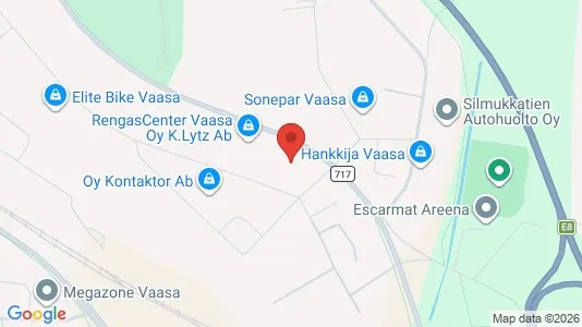 Varastot Vuokrattavana i Vaasa - Kuva Google Street Viewstä
