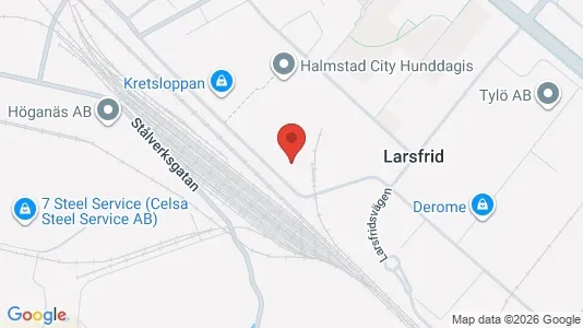 Toimistotilat Vuokrattavana i Halmstad - Kuva Google Street Viewstä