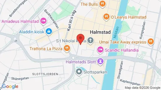 Office spaces for rent i Halmstad - Photo from Google Street View