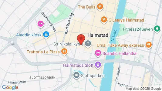 Kantorruimte te huur i Halmstad - Foto uit Google Street View