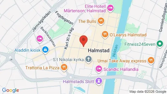 Kantorruimte te huur i Halmstad - Foto uit Google Street View