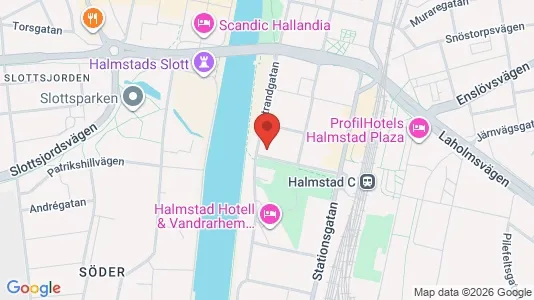 Kontorlokaler til leje i Halmstad - Foto fra Google Street View