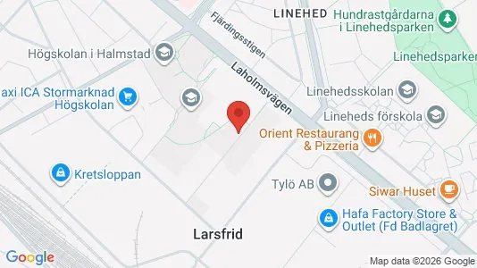 Kontorlokaler til leje i Halmstad - Foto fra Google Street View