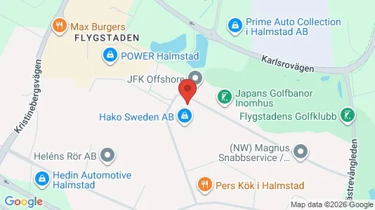 Kantorruimte te huur i Halmstad - Foto uit Google Street View