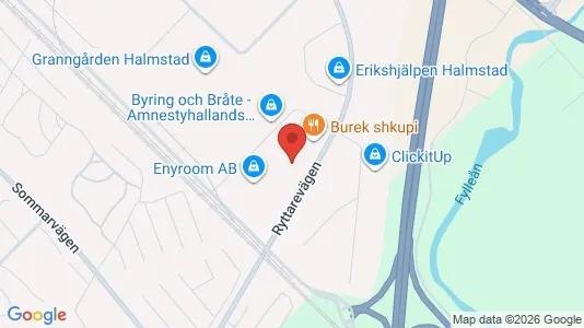 Kantorruimte te huur i Halmstad - Foto uit Google Street View