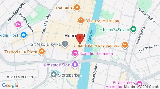 Kontorslokaler för uthyrning i Halmstad – Foto från Google Street View