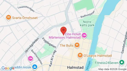 Kontorlokaler til leje i Halmstad - Foto fra Google Street View