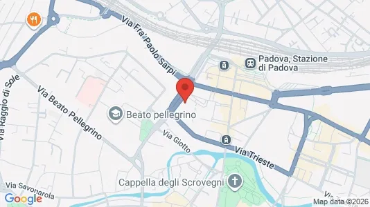 Coworking spaces zur Miete i Padova - kort over placeringen