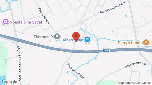 Kontorer til leie i Roeselare – Bilde fra Google Street View
