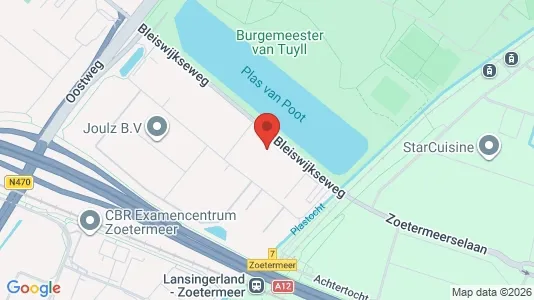 Kontorlokaler til leje i Zoetermeer - Foto fra Google Street View