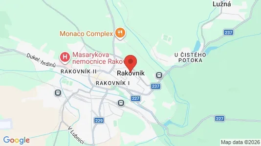 Lager zur Miete i Rakovník – Foto von Google Street View