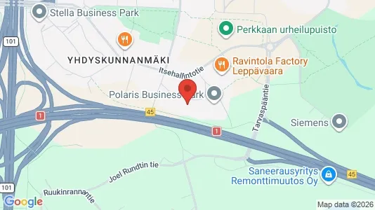 Kantorruimte te huur i Espoo - Foto uit Google Street View