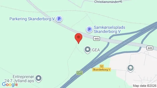 Varastot Vuokrattavana i Skanderborg - Kuva Google Street Viewstä