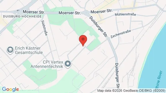Büros zur Miete i Duisburg – Foto von Google Street View