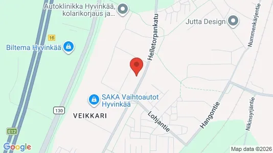 Werkstätte zur Miete i Hyvinkää – Foto von Google Street View