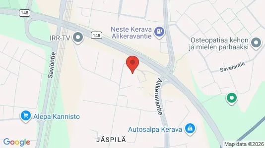 Espacios de oficina En alquiler i Kerava - kort over placeringen