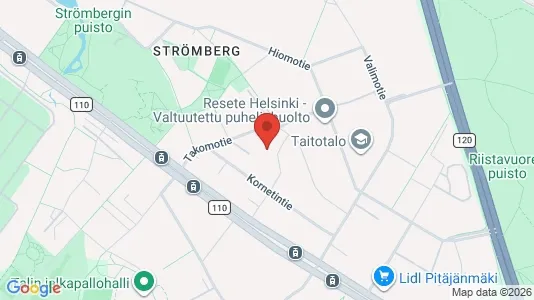 Office spaces for rent i Helsinki Läntinen - kort over placeringen