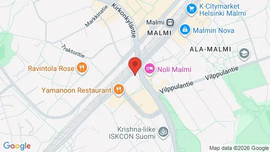 Büros zur Miete i Helsinki Koillinen - kort over placeringen