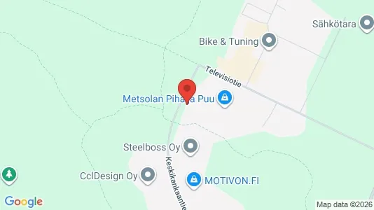 Büros zur Miete i Hollola – Foto von Google Street View