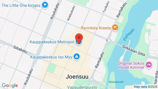 Kontorlokaler til leje i Joensuu - Foto fra Google Street View