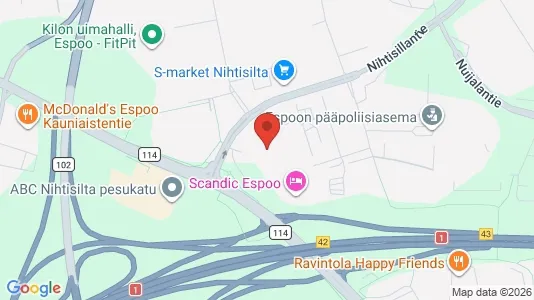 Lokaler til leje i Espoo - Foto fra Google Street View