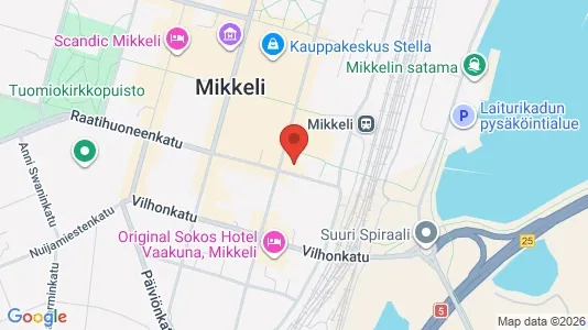 Commercial properties for rent i Mikkeli - Photo from Google Street View